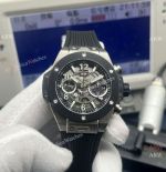 BBF Factory Hublot Big Bang Unico King Black Ceramic Super Clone Watch 45mm